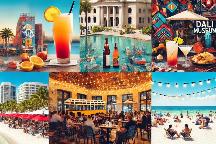 Saturday afternoon downtown st Pete and Tampa Bay Area