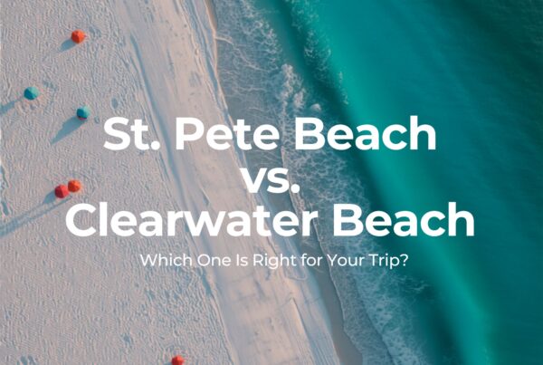 St Pete beach vs Clearwater beach Florida vacation